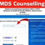 NEET MDS Counselling 2025