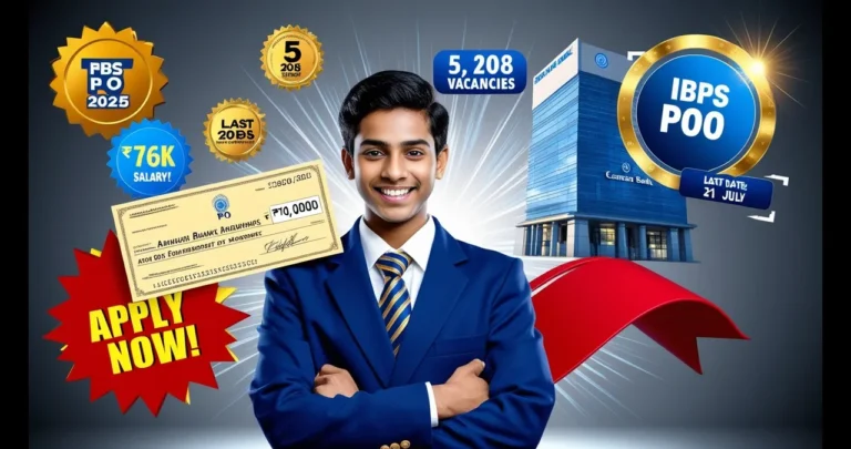 IBPS PO 2025 Notification