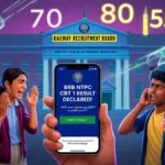 RRB NTPC CBT 1 Cut Off 2025